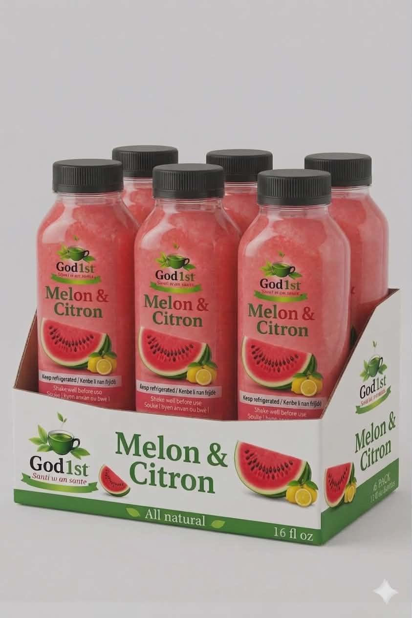 Melon & Citron — 6 Pack (16 fl oz)