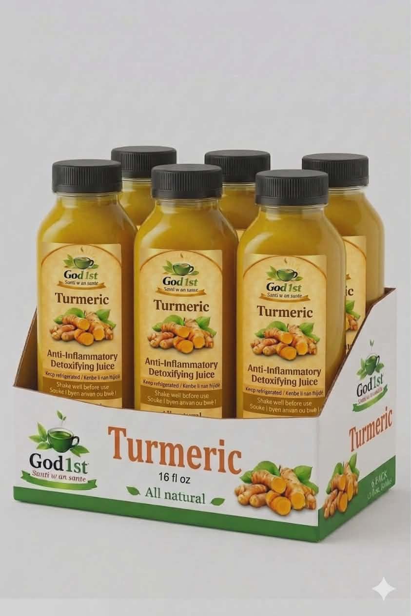 Turmeric & Ginger — 6 Pack (16 fl oz)